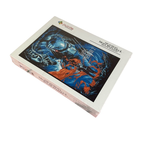 Alien VS Predator2  Puzzle 1000 Piece Jigsaw Puzzle - Picture 6 of 6